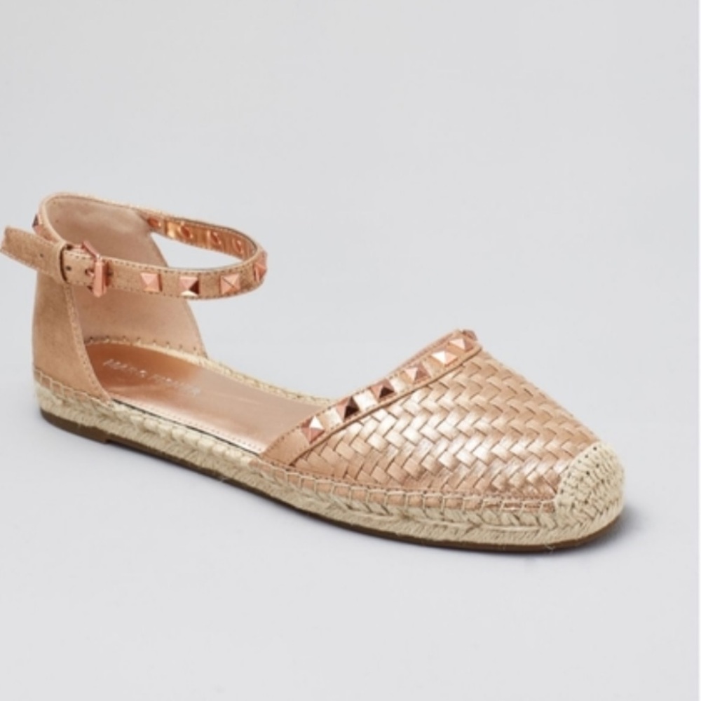 Marc Fisher Metallic Espadrille Flats